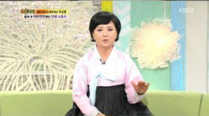朱順英在KBS2TV電視台講述被騙經過
