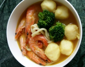 咖喱海鮮烏龍麵 咖喱海鮮烏龍麵