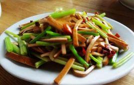 西芹炒豆乾 西芹炒豆乾