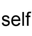 self[英文單詞]