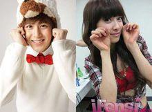 網上流傳的賣萌照片