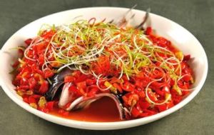 剁椒百花豆腐 剁椒百花豆腐