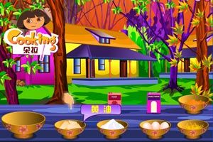 《朵拉做蛋糕》 《朵拉做蛋糕》