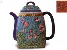 加彩漢方壺 加彩漢方壺