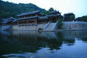 花垣邊城水利風景區一角