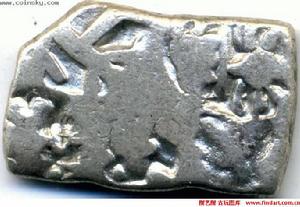 印度孔雀王朝銀幣