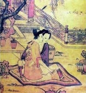 《小姑窺春圖》 《小姑窺春圖》