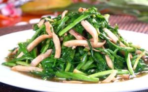 魷魚炒韭菜 魷魚炒韭菜