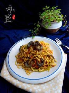 海參炒麵 海參炒麵