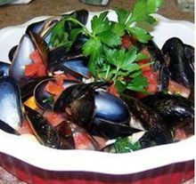 葡萄酒炒貽貝 葡萄酒炒貽貝