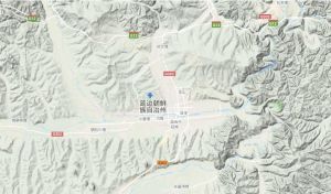 延邊衛星地形圖