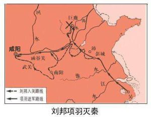 項羽、劉邦滅秦之戰 項羽、劉邦滅秦之戰