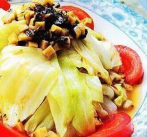 欖茄魚香燜包菜 欖茄魚香燜包菜