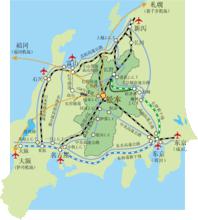 松本市間交通圖