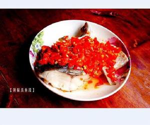 剁椒蒸魚段 剁椒蒸魚段