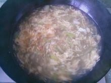 絲瓜雞蛋疙瘩湯