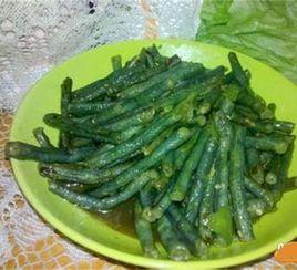 素炒豇豆 素炒豇豆