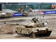 VT-4主戰坦克在珠海航展上