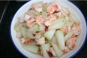 蝦仁冬瓜條 蝦仁冬瓜條