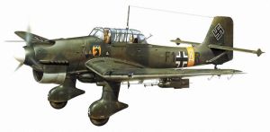 德國JU-87轟炸機 德國JU-87轟炸機