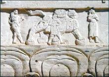 耶律隆緒陵墓塑像