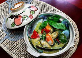 咖喱青口 咖喱青口