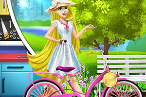 長髮公主買腳踏車 長髮公主買腳踏車