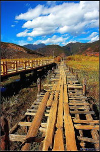 兩地摩梭族人走婚時的通道