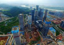 建設中的南寧五象新區