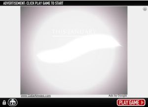 Flash遊戲中播放的麻球遊戲廣告
