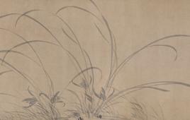 墨蘭圖[南宋趙孟堅畫作]