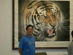 孟祥順畫虎 孟祥順畫虎