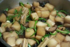 素燒白蘿蔔 素燒白蘿蔔