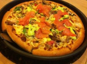 豆腐三文魚披薩 豆腐三文魚披薩