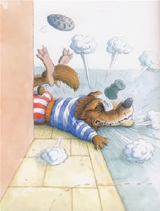 《小笨豬與大壞狼》插圖