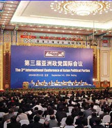 （圖）第三屆亞洲政黨國際會議