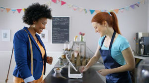 國外基於ipad的移動收銀台