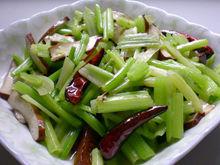 芹菜炒豆腐乾（樣圖）