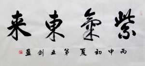 第五劍盈書法作品17