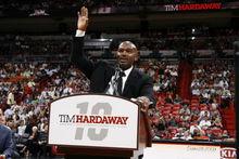 蒂姆·哈達威球衣退役儀式