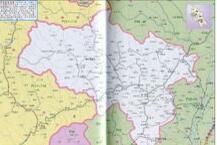 北川羌族自治縣行政區圖