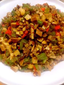 辣醬炒豆乾 辣醬炒豆乾