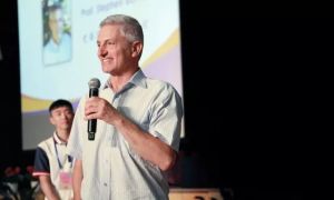 Stephen Boyd教授在香港中文大學（深圳）理工學院2017迎新禮上發言