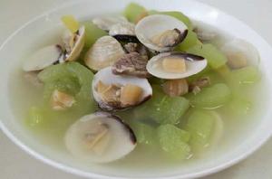 白貝冬瓜湯 白貝冬瓜湯