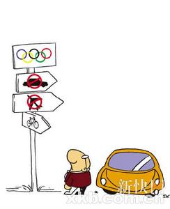 北京奧運會期間機動車單雙號限行措施