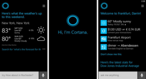 Cortana人工智慧助理