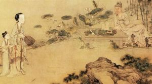 攜妓納涼晚際遇雨二首