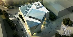 國家電網館鳥瞰日景圖