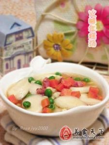 火腿年糕湯 火腿年糕湯