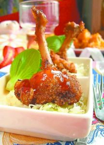 鹽酥蒜香翅根 鹽酥蒜香翅根